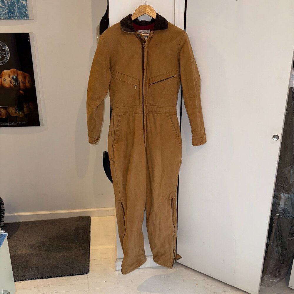 Lady Work Guardian Canvas Work / Lined Canvas Jumpsuit